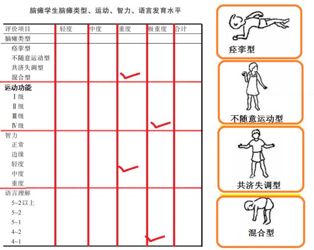 最新脑瘫分类标准简介